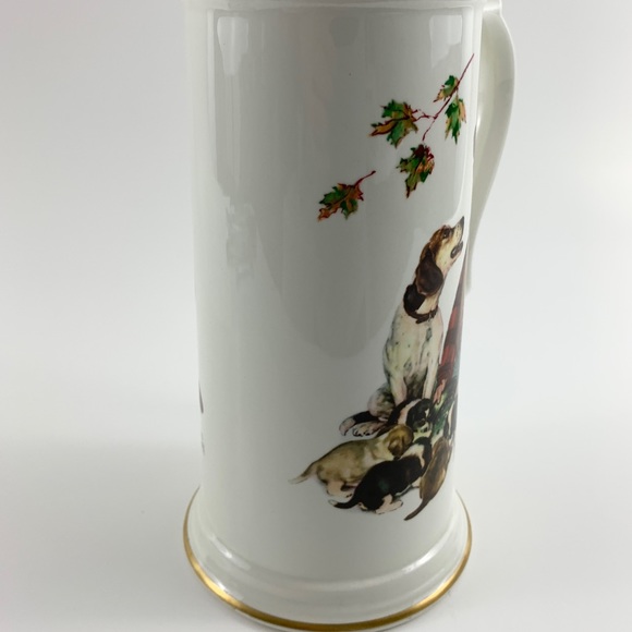 Norman Rockwell, Gorham Limited Edition, "The Pride of Parenthood" Stein. #4156. - Picture 3 of 12